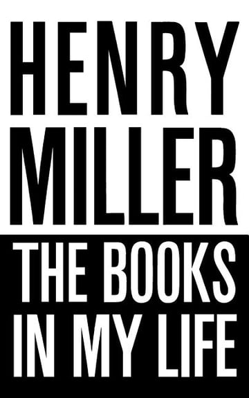 Cover of The Books in My Life by Henry Miller