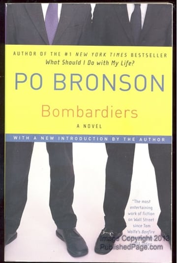 Cover of Bombardiers A Novel by Po Bronson