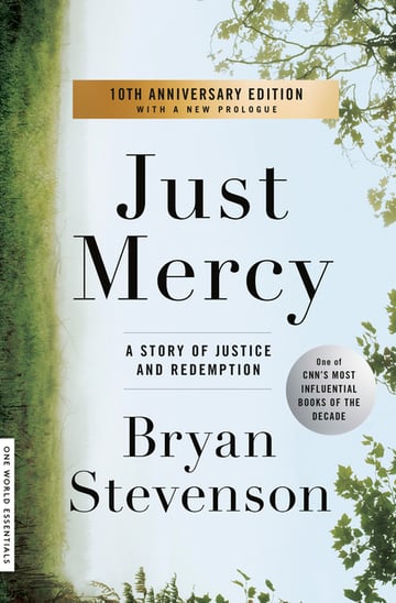 Cover of Just Mercy by Bryan Stevenson