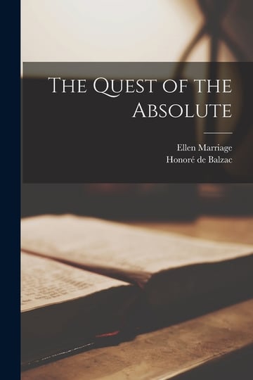 Cover of The Quest of the Absolute by Honoré de Balzac