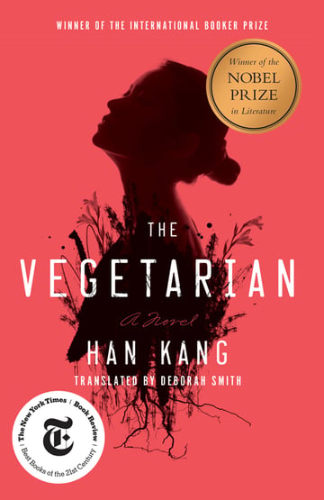 Cover of The Vegetarian by Han Kang