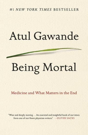 Cover of Being Mortal by Atul Gawande
