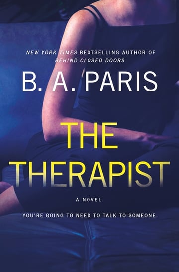 Cover of The Therapist by B A Paris