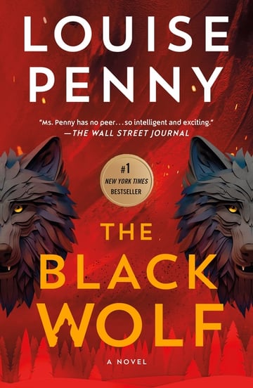 Cover of The Black Wolf by Louise Penny