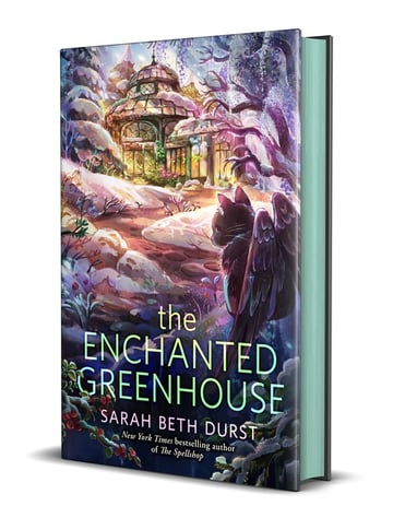 Cover of The Enchanted Greenhouse by Sarah Beth Durst