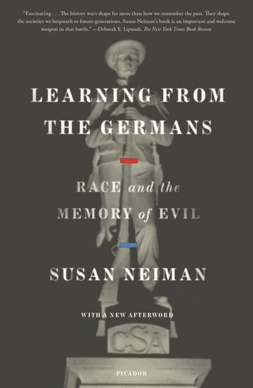 Cover of Learning from the Germans by Susan Neiman