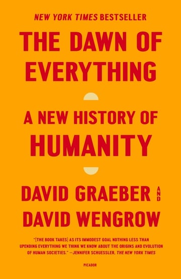 Cover of The Dawn of Everything by David Graeber