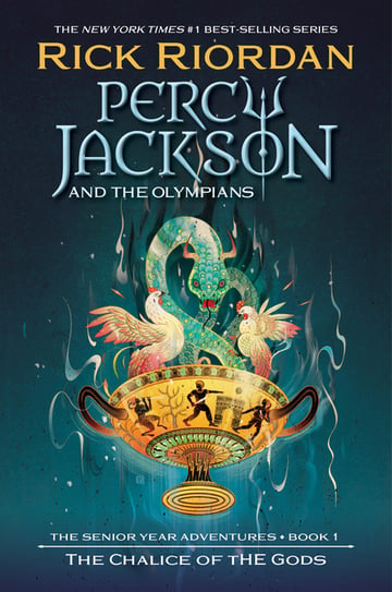 Cover of Percy Jackson and the Olympians by Rick Riordan