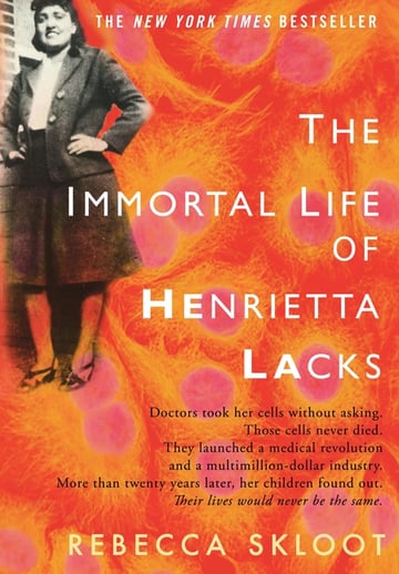 Cover of The Immortal Life of Henrietta Lacks by Rebecca Skloot