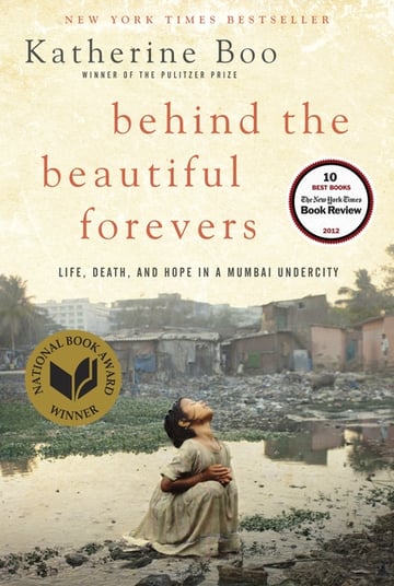 Cover of Behind the Beautiful Forevers by Katherine Boo