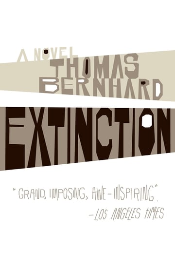 Cover of Extinction by Thomas Bernhard