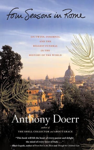 Cover of Four Seasons in Rome by Anthony Doerr
