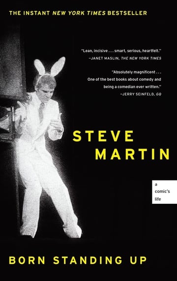 Cover of Born Standing Up by Steve Martin
