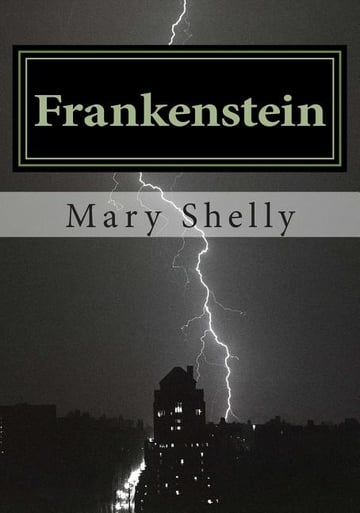 Cover of Frankenstein by Mary Shelly