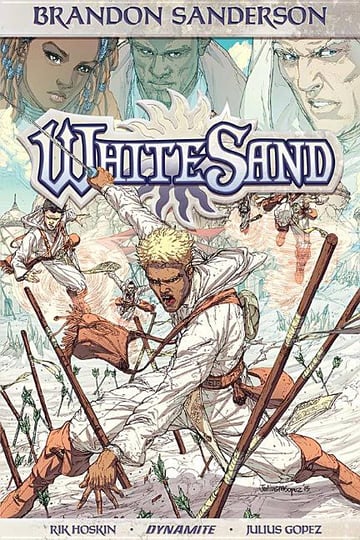 Cover of Brandon Sanderson's White Sand, Volume 1 by Brandon Sanderson