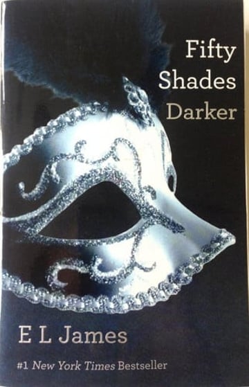 Cover of Fifty Shades Darker by E. L. James