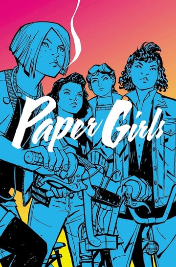 Cover of Paper Girls, Volume 1 by Brian K Vaughan