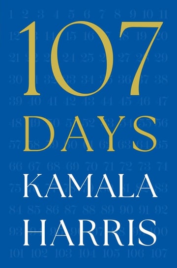 Cover of 107 Days by Kamala Harris