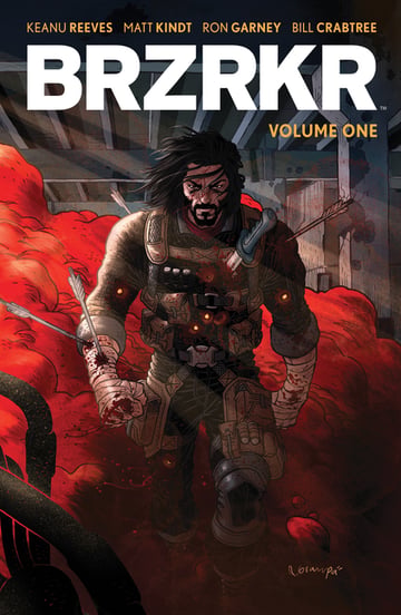 Cover of Brzrkr Vol. 1 by Keanu Reeves