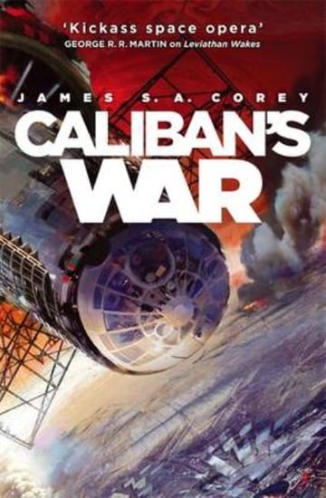 Cover of Caliban's War. James Corey by James S A Corey