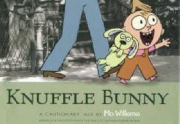 Cover of Knuffle Bunny (UK) by Mo Willems