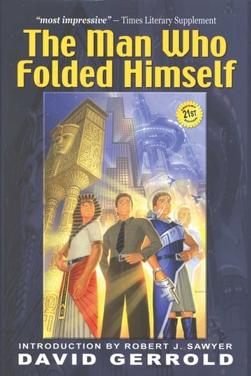 Cover of The Man Who Folded Himself by David Gerrold