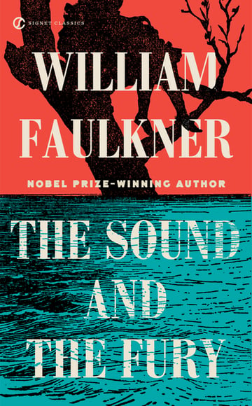 Cover of The Sound and the Fury by William Faulkner