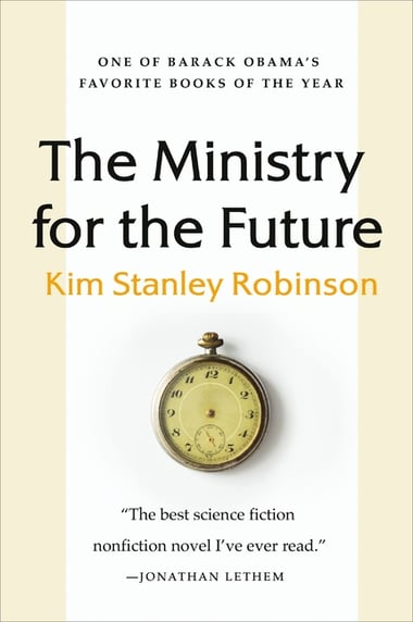 Cover of The Ministry for the Future by Kim Stanley Robinson
