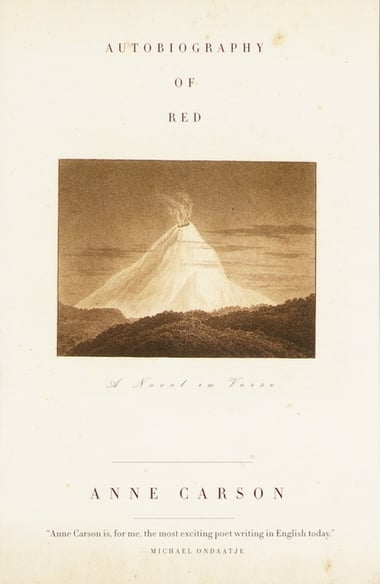 Cover of Autobiography of Red by Anne Carson