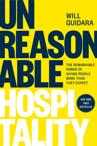 Cover of Unreasonable Hospitality by Will Guidara