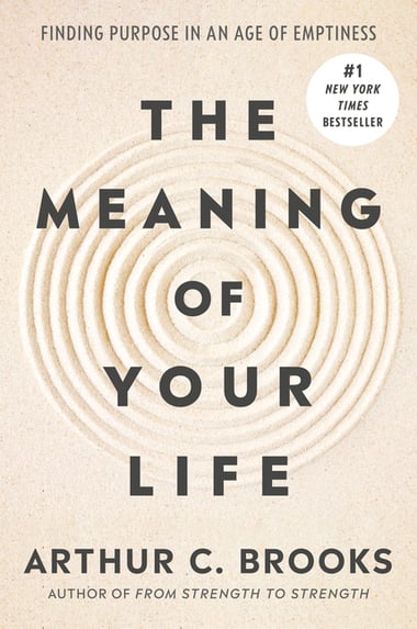 Cover of Meaning of Your Life: Finding Purpose in an Age of Emptiness by Arthur C Brooks