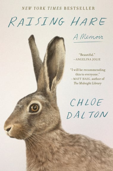 Cover of Raising Hare: A Memoir by Chloe Dalton
