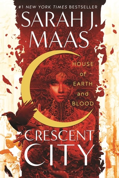 Cover of House of Earth and Blood by Sarah J Maas