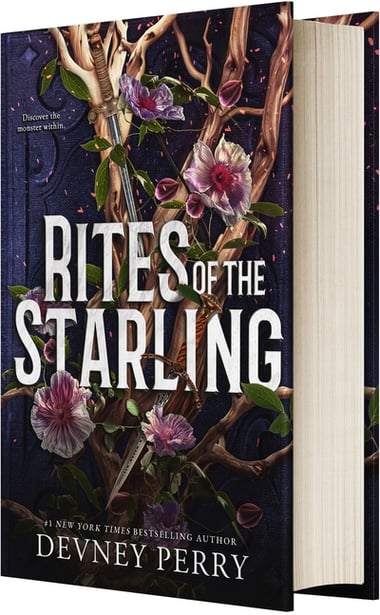 Cover of Rites of the Starling: A Slow-Burn Epic Romantic Fantasy by Devney Perry