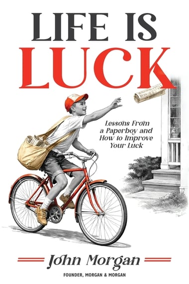 Cover of Life is Luck by John Morgan