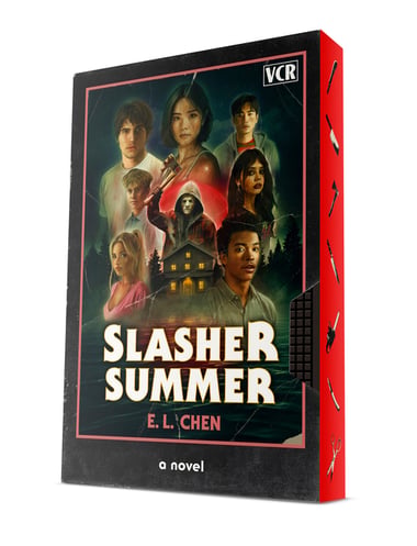 Cover of Slasher Summer by E L Chen