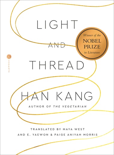 Cover of Light and Thread by Han Kang