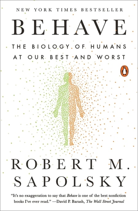 Cover of Behave by Robert M Sapolsky
