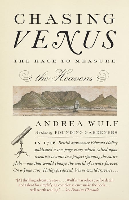 Cover of Chasing Venus by Andrea Wulf