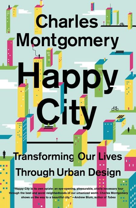 Cover of Happy City by Charles Montgomery
