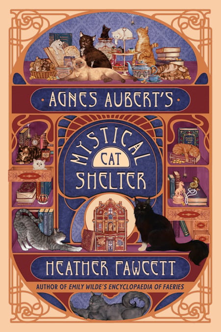 Cover of Agnes Aubert's Mystical Cat Shelter by Heather Fawcett