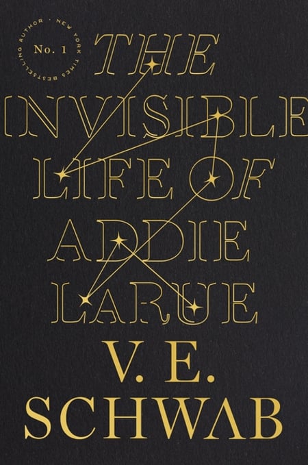 Cover of The Invisible Life of Addie Larue by V E Schwab
