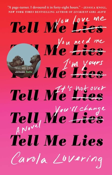 Cover of Tell Me Lies by Carola Lovering