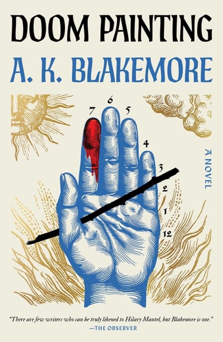 Cover of Doom Painting by A K Blakemore