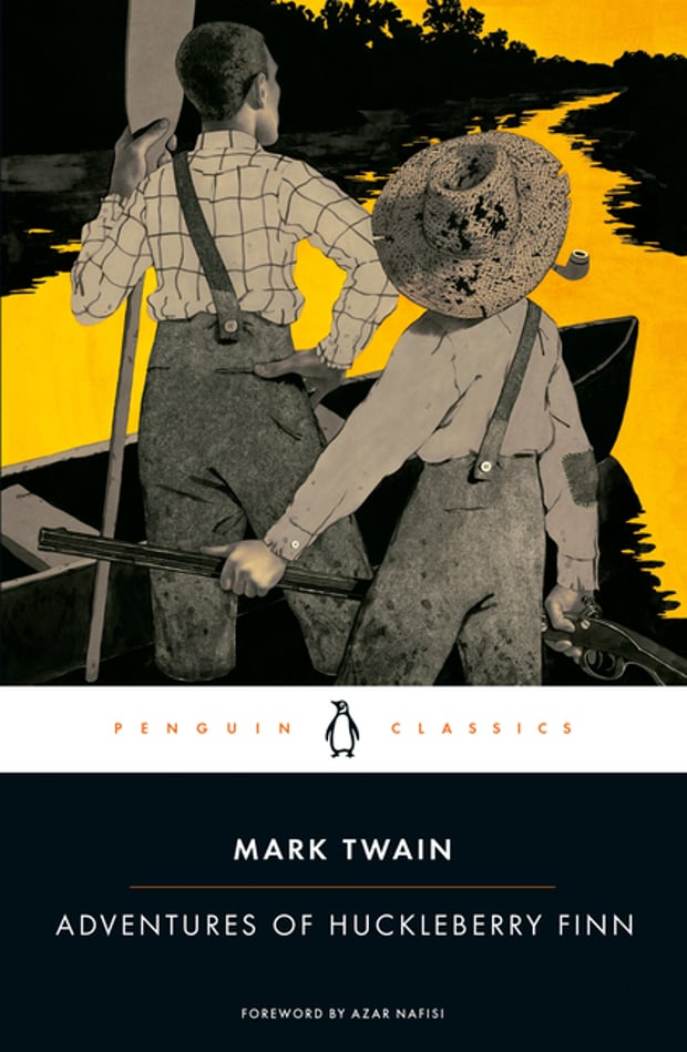 Cover of Adventures of Huckleberry Finn by Mark Twain