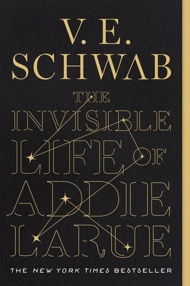 Cover of The Invisible Life of Addie Larue by V E Schwab