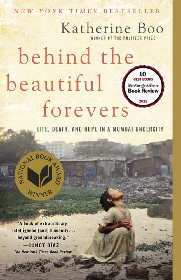 Cover of Behind the Beautiful Forevers by Katherine Boo