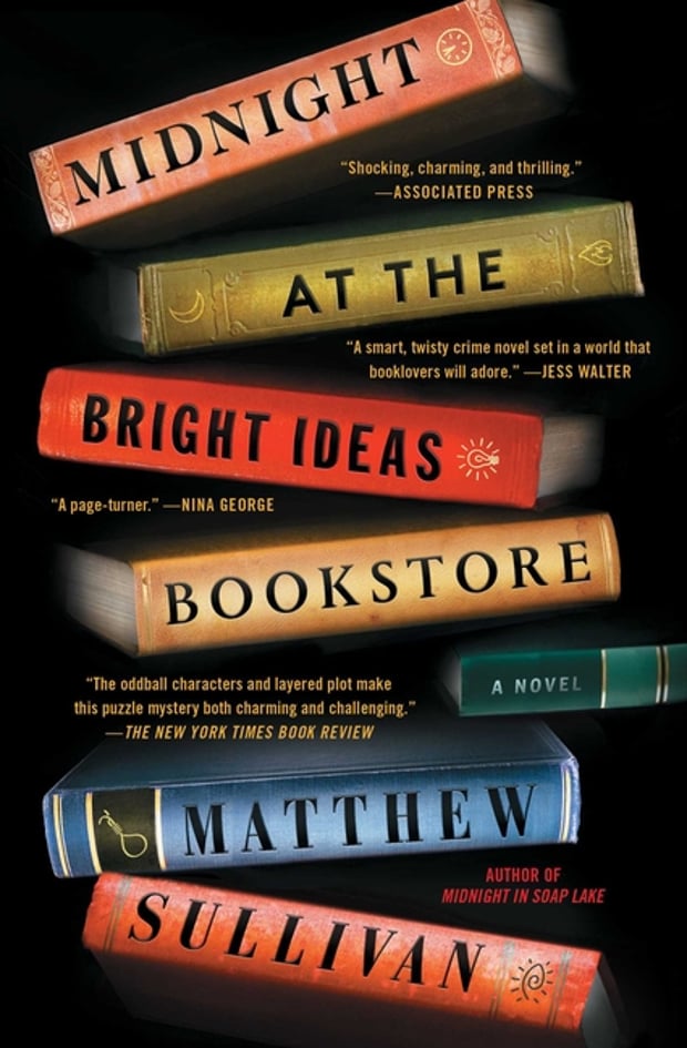 Cover of Midnight at the Bright Ideas Bookstore by Matthew Sullivan