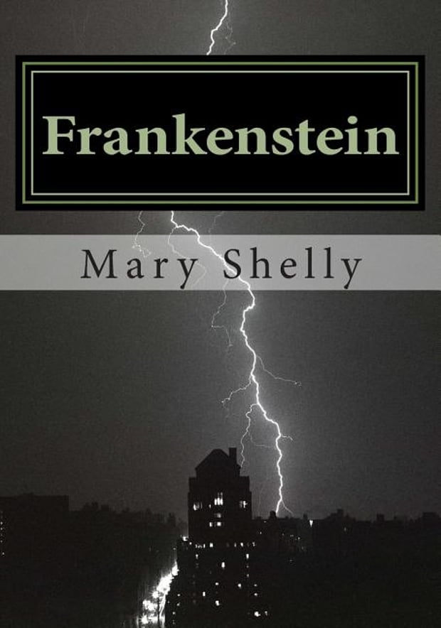 Cover of Frankenstein by Mary Shelly
